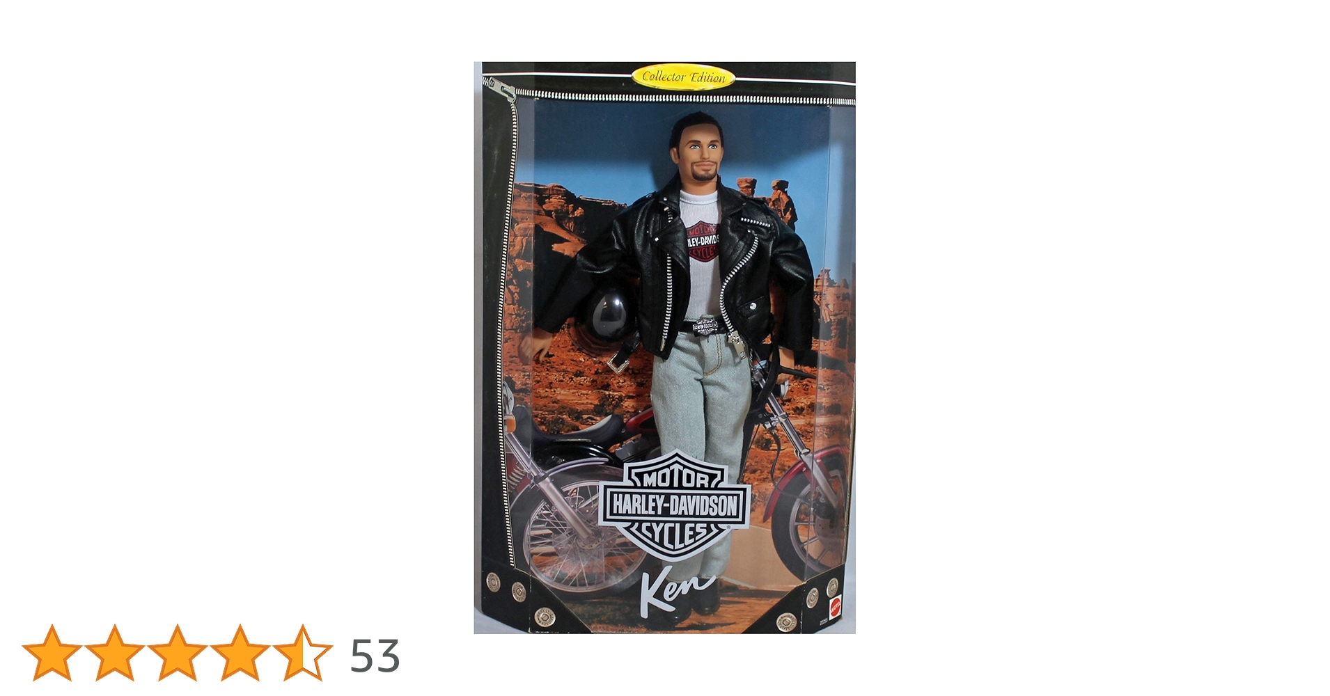 Amazon.co.jp: バービーMattel Barbie - Ken # 1 Harley Davidson Ken